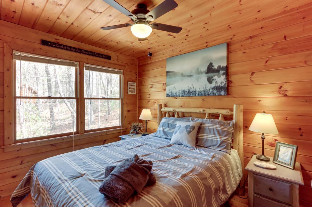 Blue Ridge Cozy Cabin In The Woods With Hot Tub! Екстер'єр фото